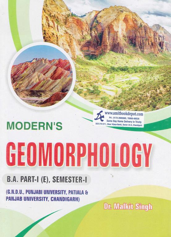 Modern Geomorphoogy for BA 1st Semester Panjab University (English Medium)