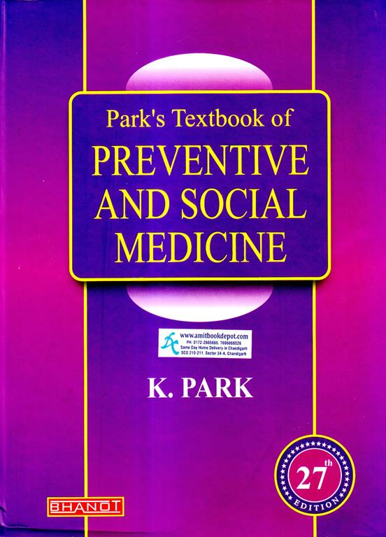 Bhanot Parks Textbook of Preventive And Social Medicine 27th Edition