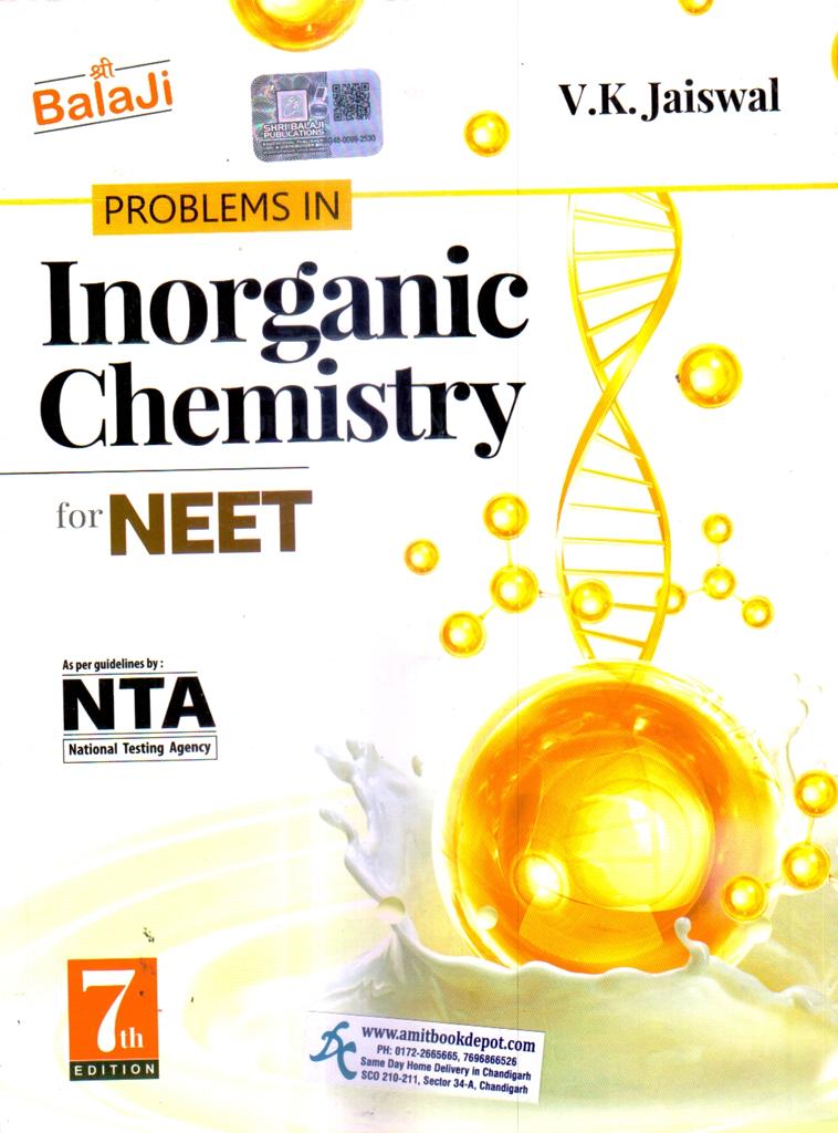 Problems in Inorganic Chemistry for NEET with Free NCERT Exemplar Chemistry 11th