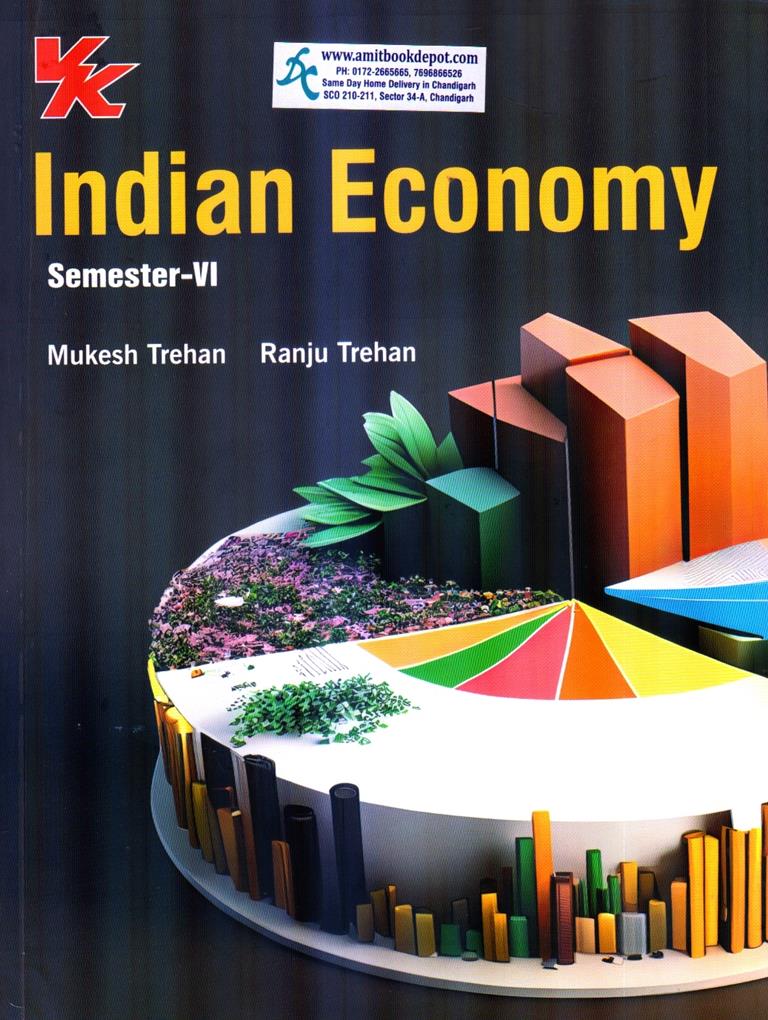 VK Indian Economy BA 6th Sem PU