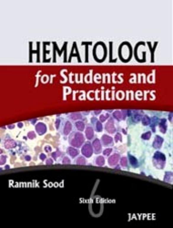 Hematology for Students Practitioners (NEW)