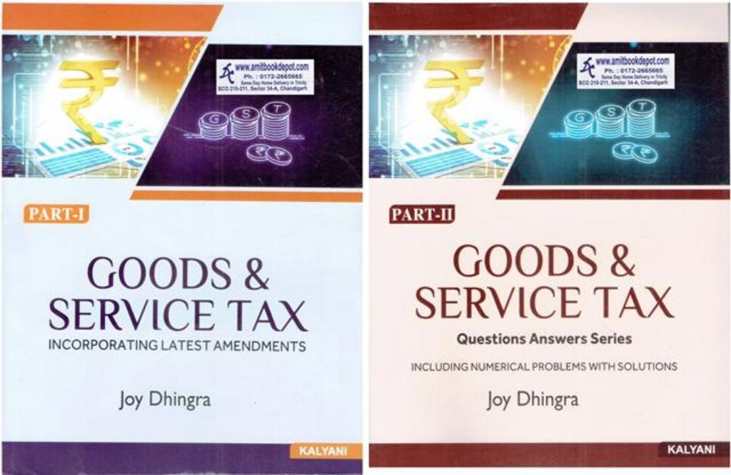 Goods and Services Tax (GST) For BBA 4th PU Chandigarh (Set of Two Volumes)