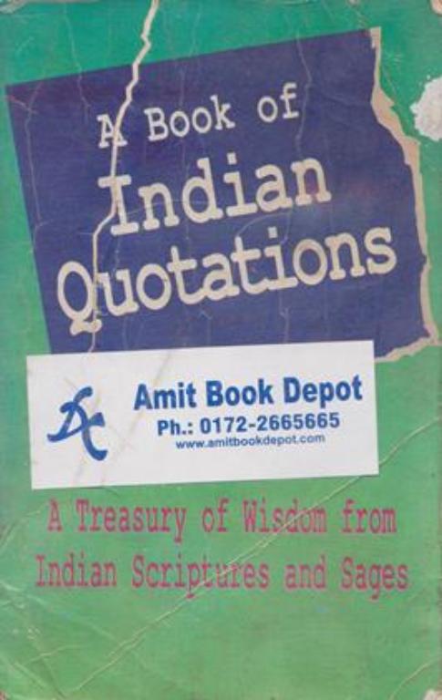 A Book of Indian Quotations (OLD)