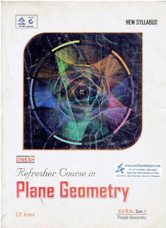 Refresher Course in Plane Geometry for BA and BSc 1st Semester PU