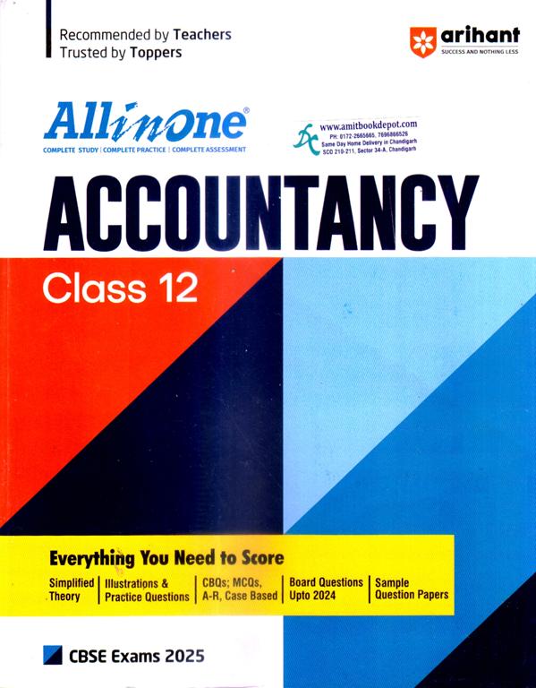 All In One Accountancy CBSE Class 12th