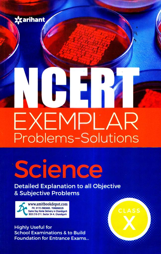 Arihant NCERT Exemplar Problems Solutions Science for Class 10th (NEW)