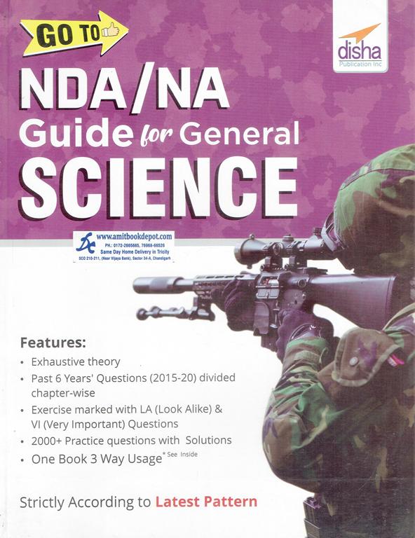 Disha Go To NDA and NA Guide For General Science