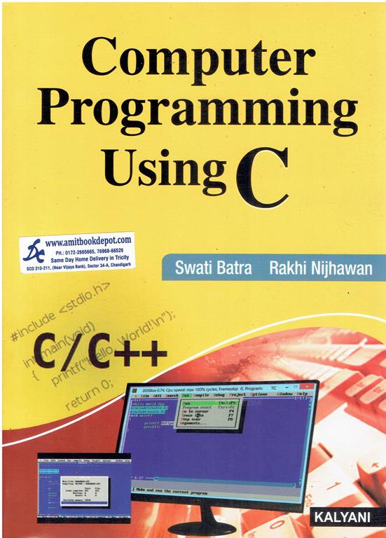 Computer Programming using C PGDCA 1st Sem PU