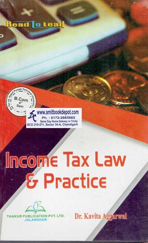 Income Tax Law and Practice BCom 4th Sem PTU