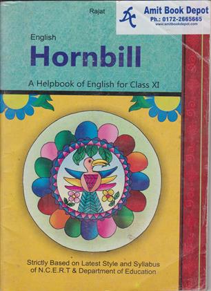 Rajat English Hornbill A Helpbook of English For Class 11th (OLD)