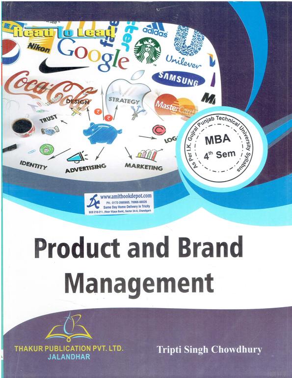 Product and Brand Management MBA 4th Sem PTU