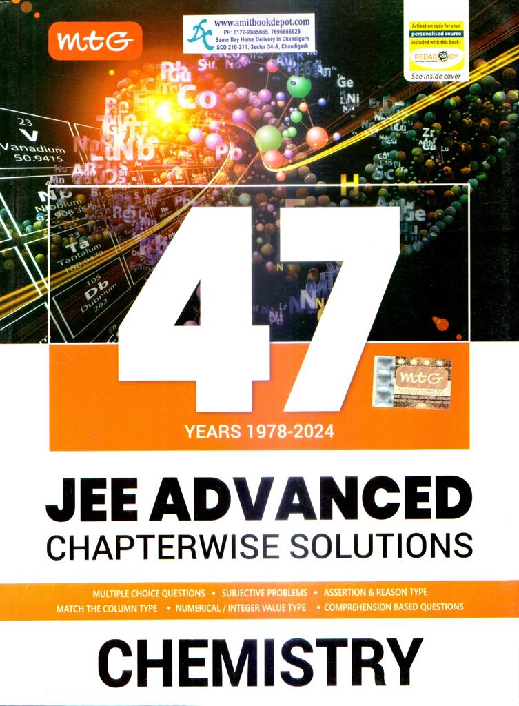 MTG 47 years Chemistry (1978-2024) Jee Advanced Chapterwise Solution