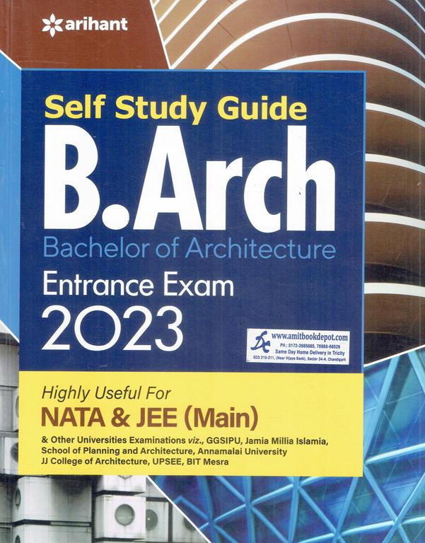 Arihant Self Study Guide For B Arch Bachelor Of Architecture Entrance Examination 2024