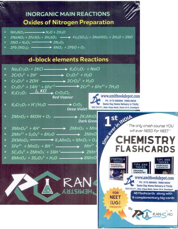 Chemistry Flashcards for NEET UG