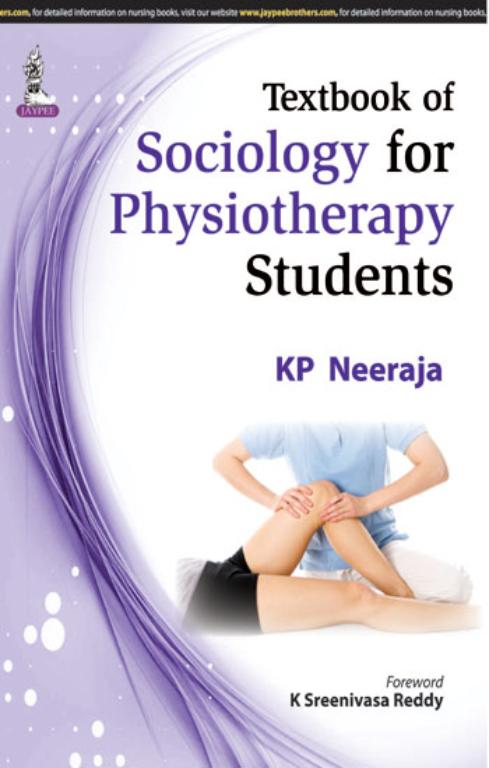 Textbook of Sociology for Physiotherapy Students (NEW)