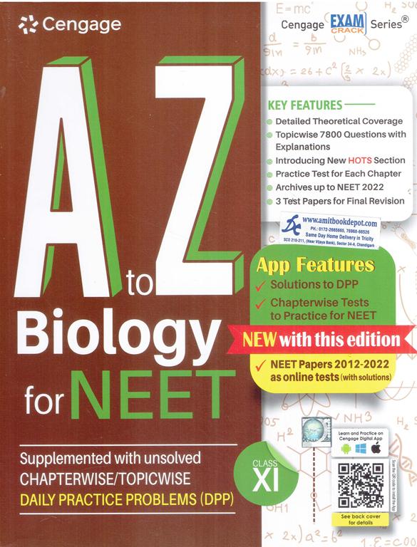 A To Z Biology for Neet Class 11th (NEW)