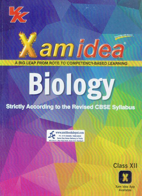 Xam Idea Biology for Class 12th