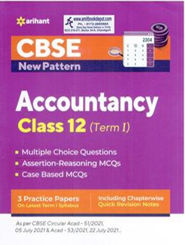 CBSE New Pattern Accountancy Class 12th Tern 1