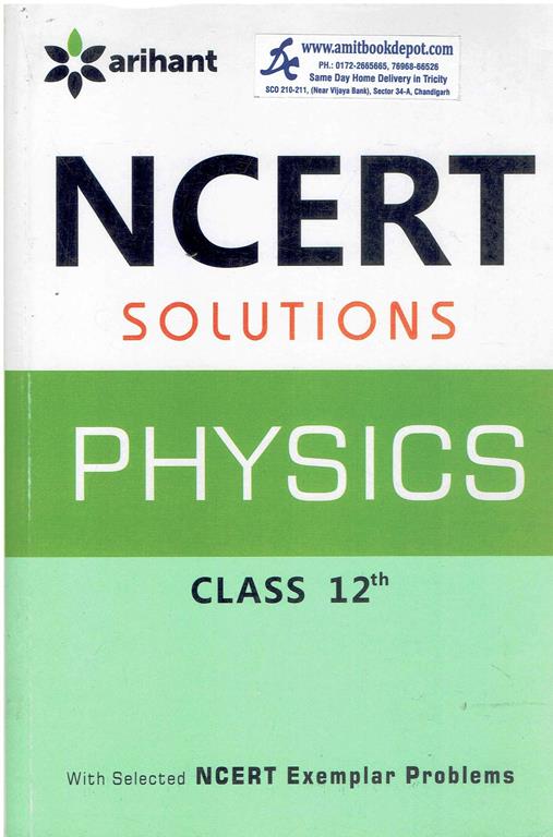 Arihant NCERT Solutions Physics Class 12th