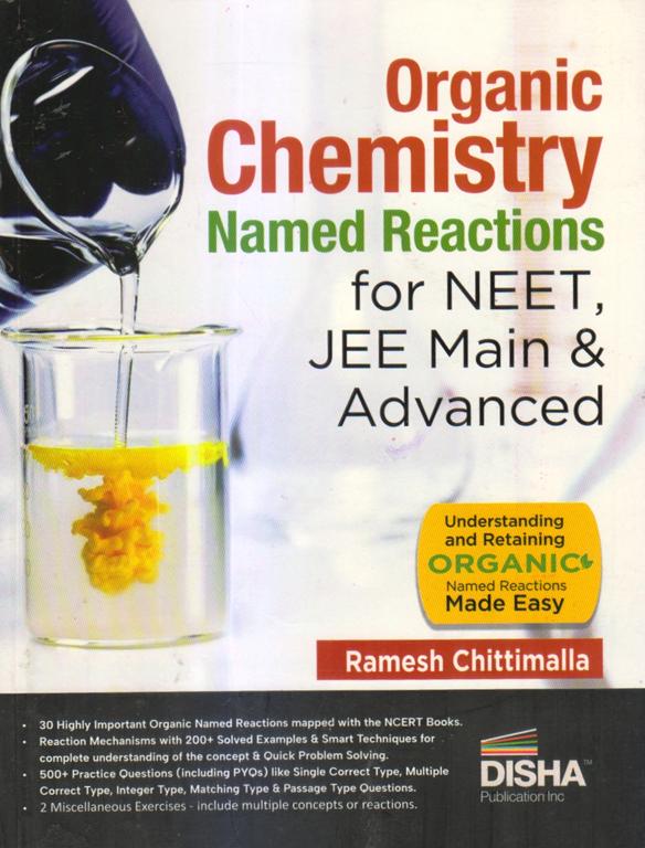 Organic Chemistry Named Reactions For Neet Jee Main and Advanced