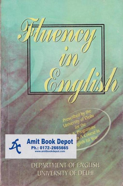 Fluency in English BA 1st and 2nd Sem PU