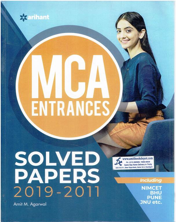 Arihant MCA Entrance Solved Papers 2021-2011 Including NIMCET BHU