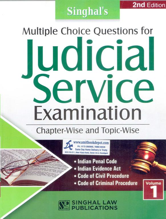 Singhal MCQs for Judicial Service Examination Volume 1