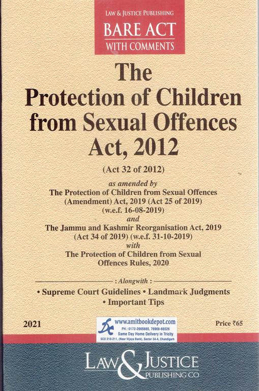 Bare Act The Protection of Children from Sexual Offences Act 2012