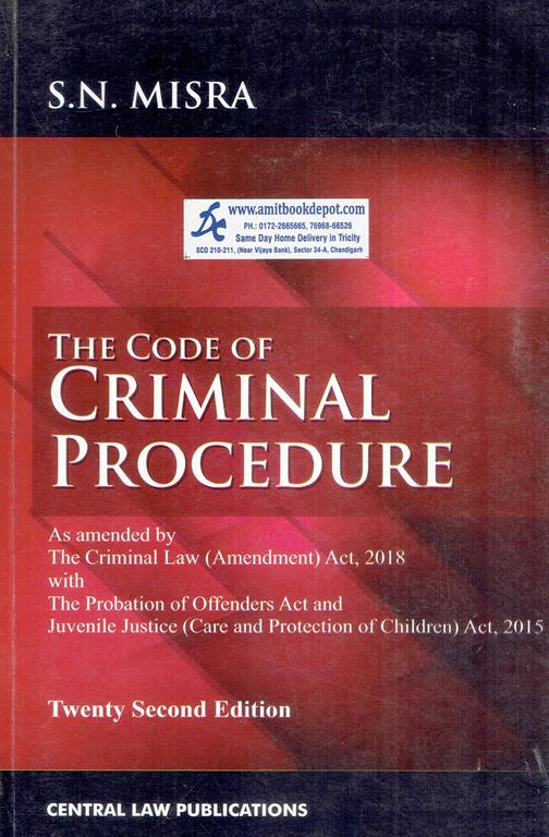 The Code of Criminal Procedure Twenty Second Edition