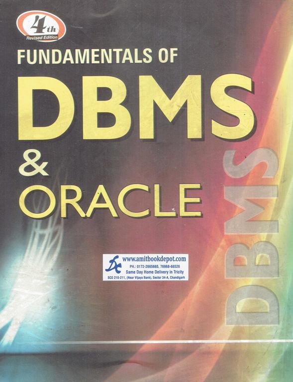 Fundamentals of DBMS And Oracle 3rd Edition (NEW)