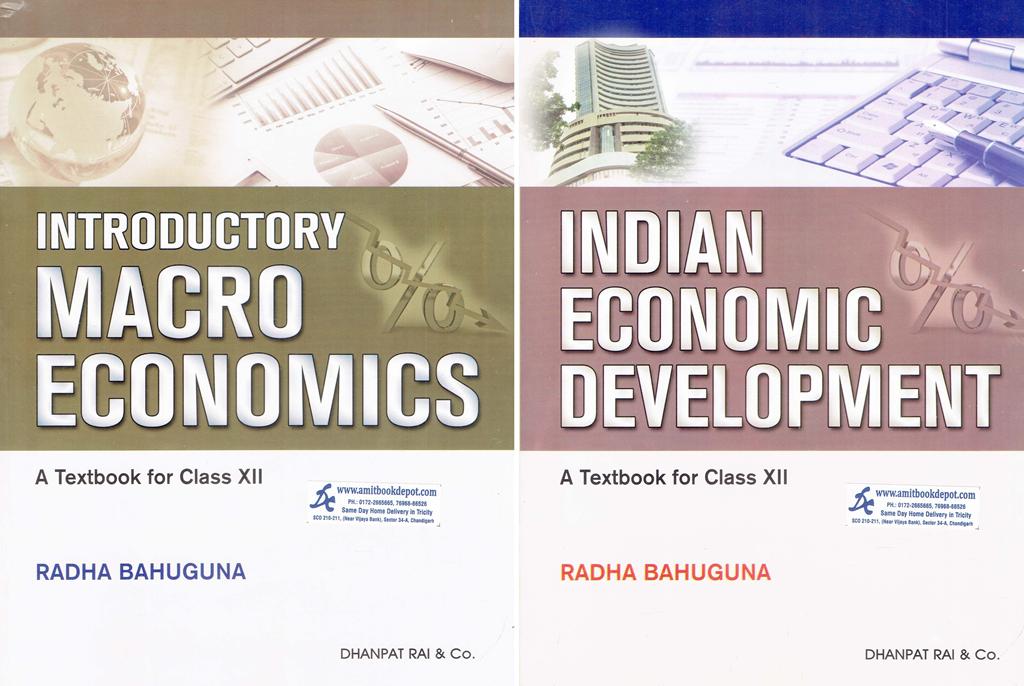 Economics for Class 12th (Set of three Books)