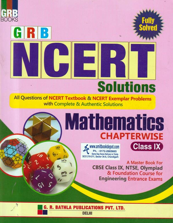 NCERT Solutions Mathematics Chapterwise Class 9th