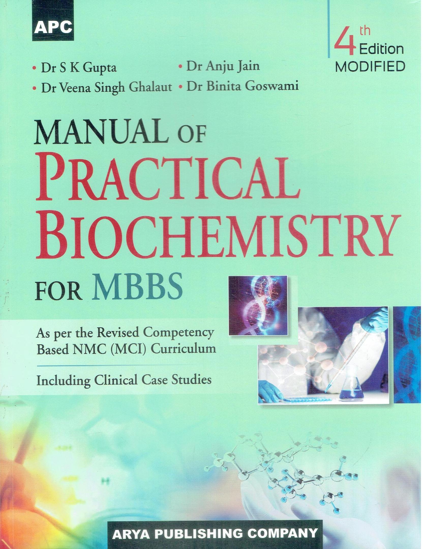 Manual of Practical Biochemistry for MBBS