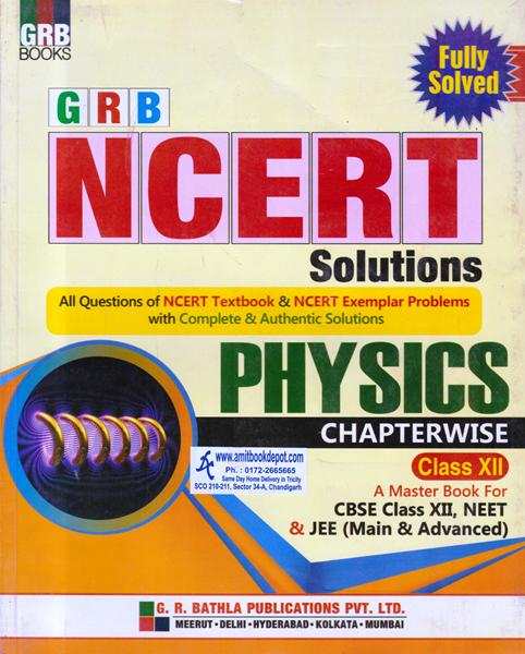 NCERT Solutions Physics Chapterwise Class 12th