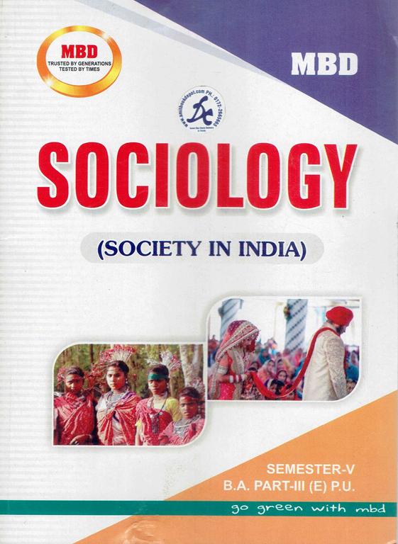 MBD Sociology BA 5th Sem PU (English)