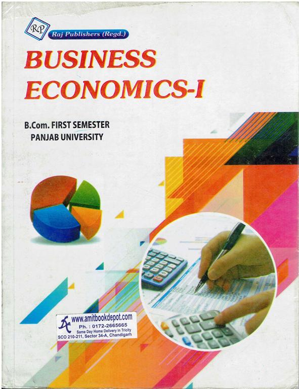 Business Economics 1 BCom 1st Sem PU (OLD)