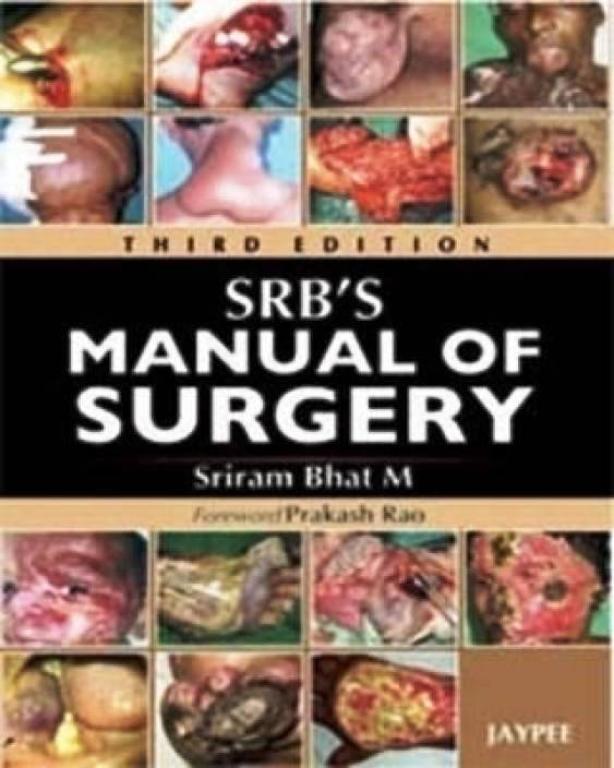 SRB Manual of Surgery (NEW)