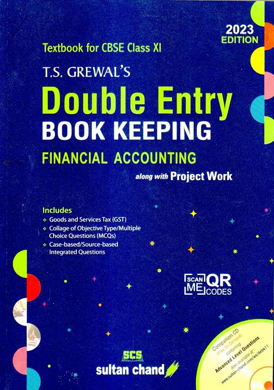 Double Entry Book Keeping Financial Account for Class 11th