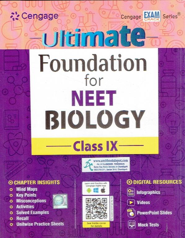 Cengage Ultimate Foundation For NEET Biology for Class IX(9)