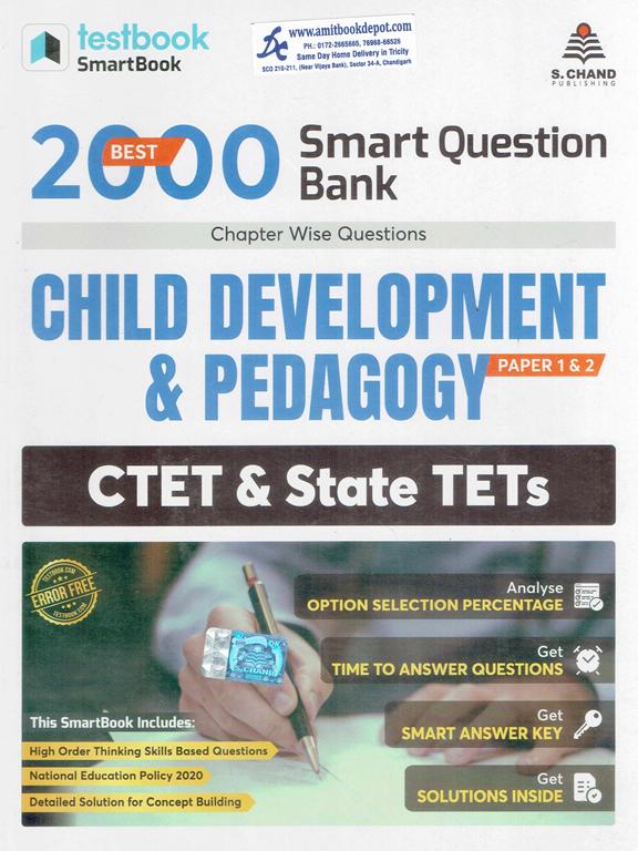 Testbook 2000 Best Smart Question Bank Child Development and Pedagogy Paper 1 and 2