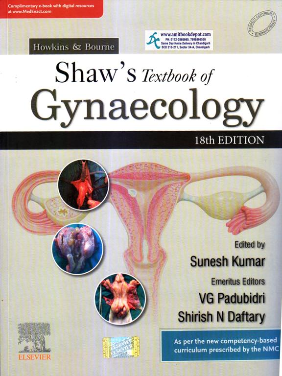 Howkins and Bourne Shaws"s Textbook Of Gynaecology