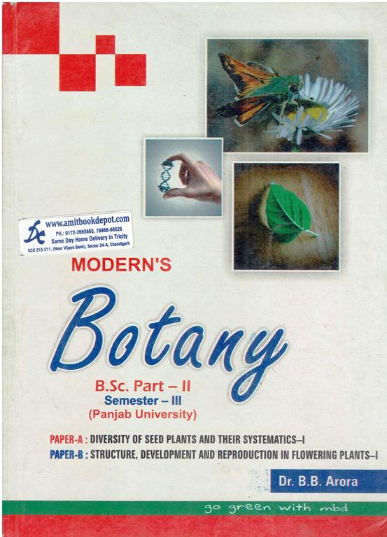 Modern Botany BSc 3rd Semester PU Chandigarh