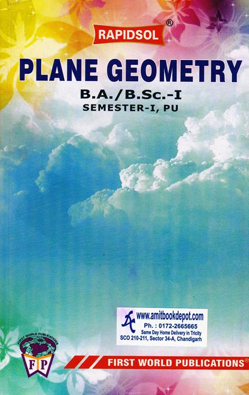 Rapidsol Plane Geometry for BA and BSc 1st Semester PU