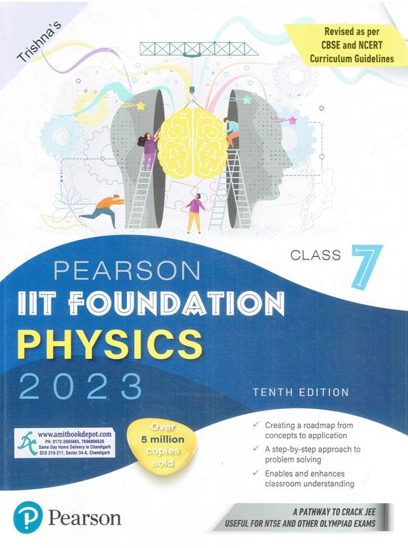 Pearson IIT Foundation Series Physics for Class 7th