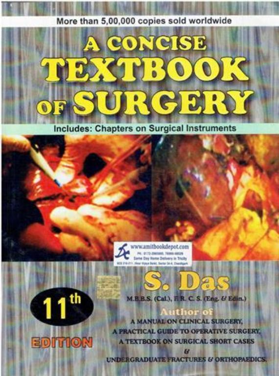 A Concise Textbook Of Surgery 11th Edition