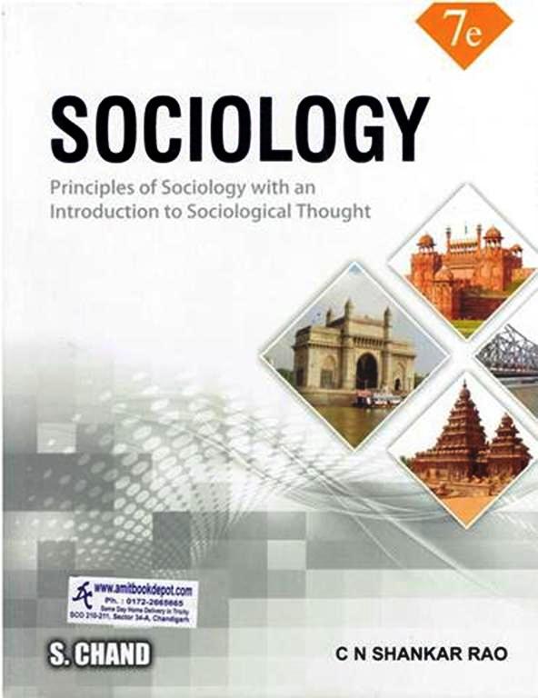 Sociology (Principles of Sociology with an Introduction to Sociological Thought )