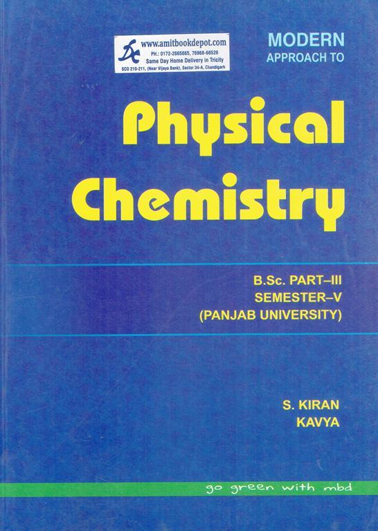 Modern Physical Chemistry BSc 5th Semester PU Chandigarh