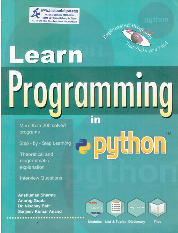 Learn Programming In Python