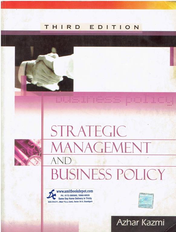 Strategic Management and Business Policy ( Old )