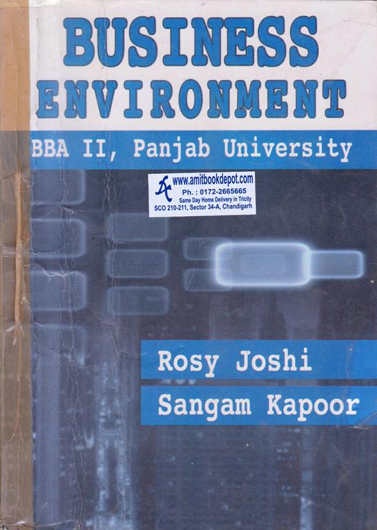 Business Environment BBA 2nd Year PU (OLD)